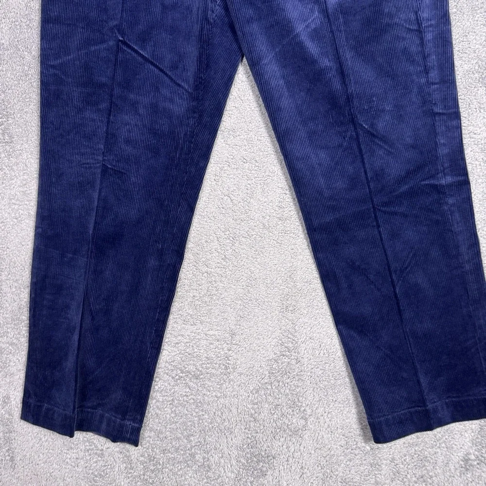 Polo Ralph Lauren Corduroy Pants Mens 38x30 Classic Fit Chino Trouser Pleated